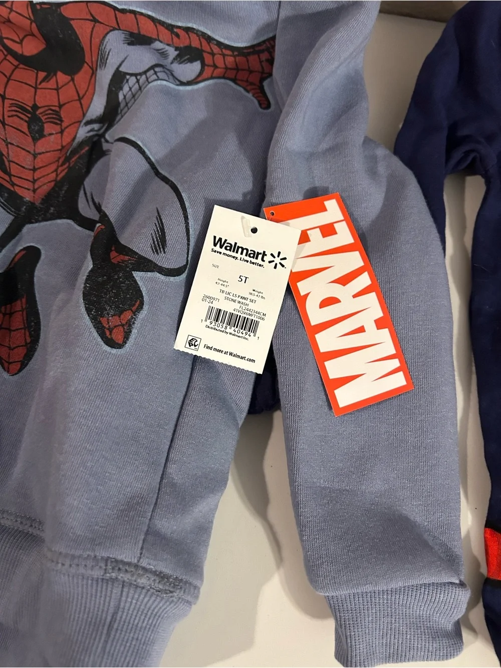 Spiderman Toddler Boy Hoodie and Jogger Set & Pajama Set 5T